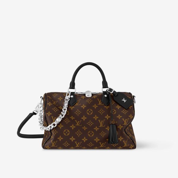 LOUIS VUITTON M12243 Speedy Soft 30 Dark