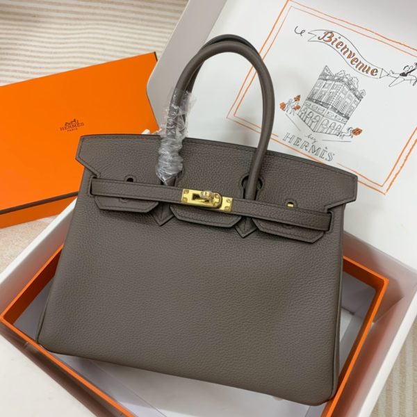 Hermès Birkin 30 Etoupe Togo Gold Hardware