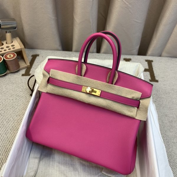 Hermès Birkin 25 Rose Poupre Togo Gold Hardware