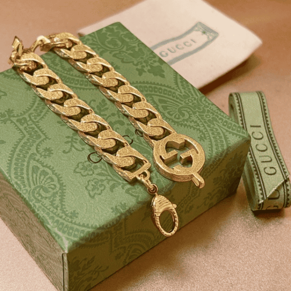 Gucci printed bracelet