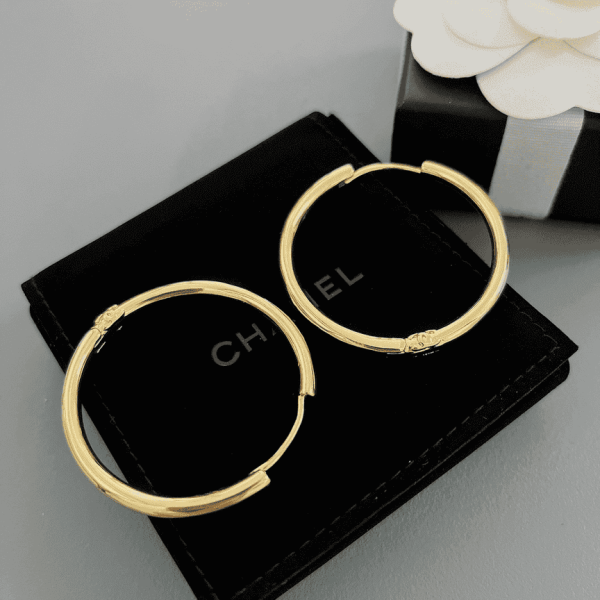 Chanel Round Earrings