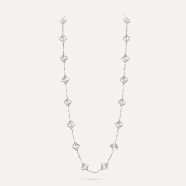 Van Cleef & Arpels Vintage Alhambra long necklace, 20 motifs 4