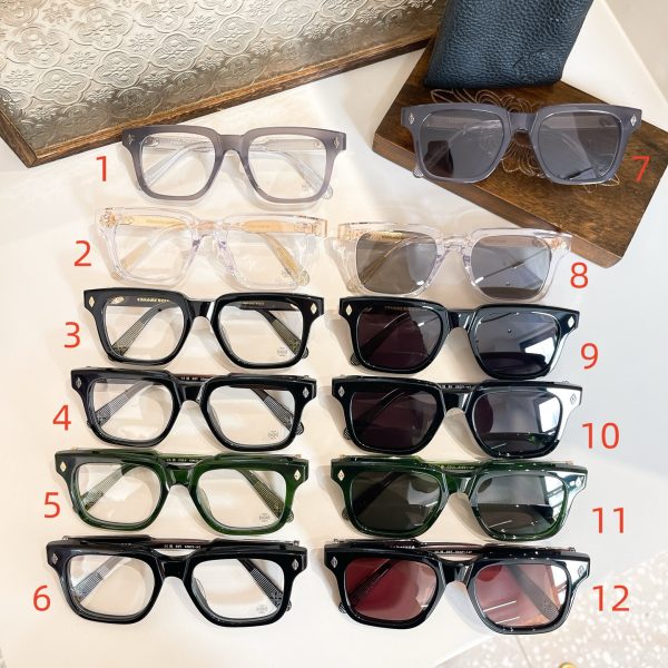 Chrome Hearts Glasses AMBIDIXTROUS 52-19-150