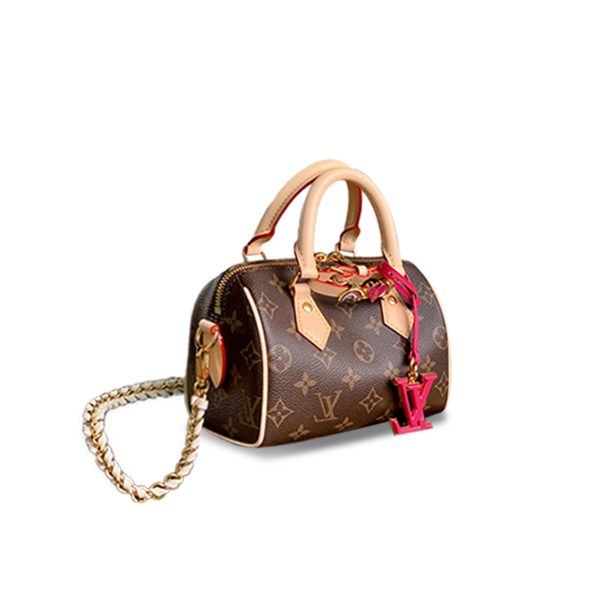 LOUIS VUITTON MASTER SPEEDY 18 BANDOULIÈRE BAG M46970 (18*12.5*11cm)