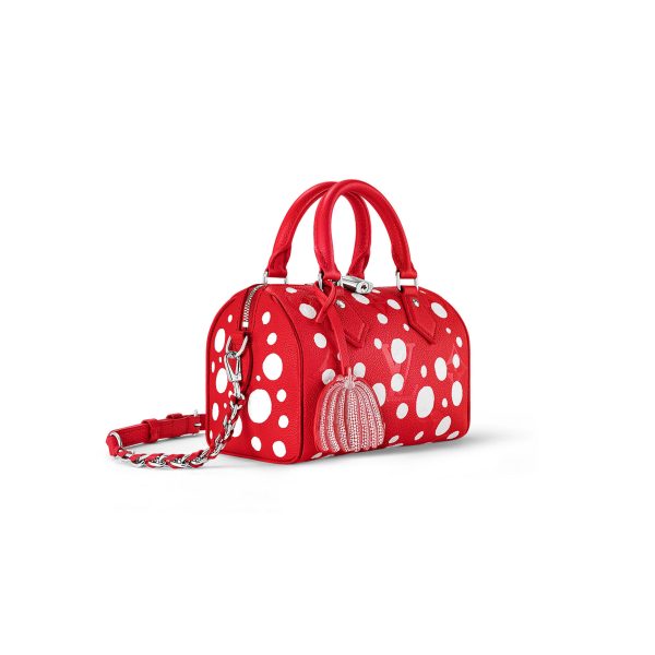 LOUIS VUITTON MASTER LV X YK SPEEDY BANDOULIÈRE 20 M46411 (20.5*13.5*12cm)