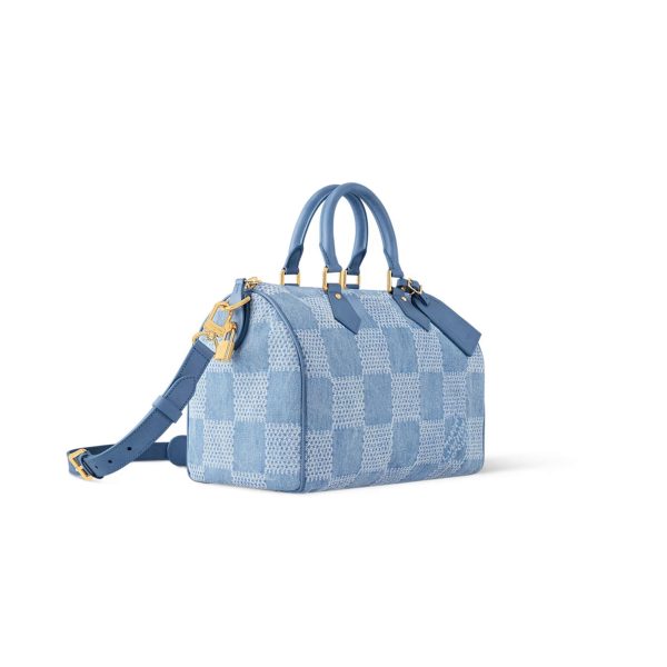 LOUIS VUITTON MASTER SPEEDY 30 BANDOULIÈRE N00203 (34*22*19cm)