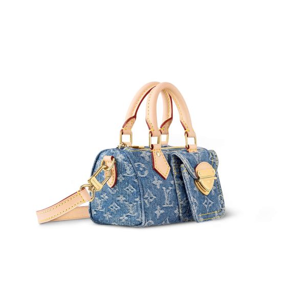 LOUIS VUITTON MASTER DENIM NANO SPEEDY M82950 (16*10*7.5cm)